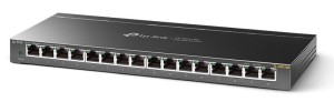 TP-Link TL-SG116E Nie zarządzany L2 Gigabit Ethernet (10/100/1000) Czarny