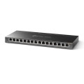 TP-Link TL-SG116E Nie zarządzany L2 Gigabit Ethernet (10/100/1000) Czarny - 3019125