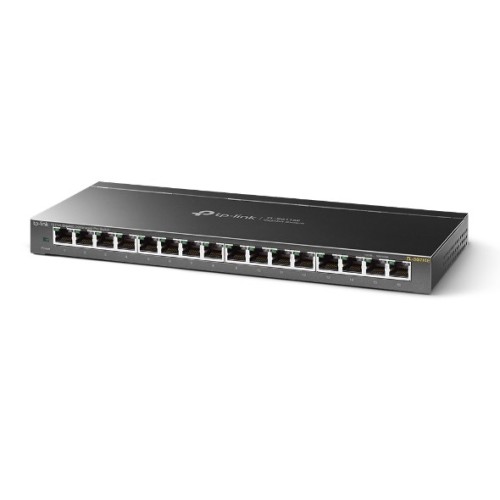 TP-Link TL-SG116E Nie zarządzany L2 Gigabit Ethernet (10/100/1000) Czarny - 3019127