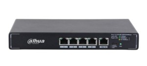 Dahua Technology SMG1005 przełącznik sieciowy Nie zarządzany 2.5G Ethernet (100/1000/2500) Czarny