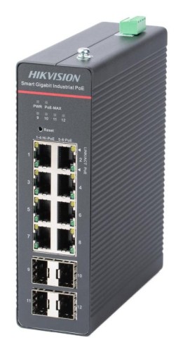Switch Hikvision DS-3T1512HP-SI-8P4FKIT(240W) LinkVu - 2976952