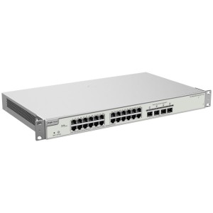 Ruijie Networks RG-NBS3200-24GT4XS-P-V2 przełącznik sieciowy Zarządzany L2+ Gigabit Ethernet (10/100/1000) Obsługa PoE Szary