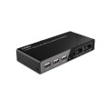 Lindy 32809 przełącznik KVM Czarny - 3053916