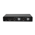 Lindy 32809 przełącznik KVM Czarny - 3053915