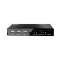 Lindy 32809 przełącznik KVM Czarny - 3053914