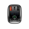 Transmiter Bluetooth / ładowarka do samochodu Baseus S-13 (Overseas Edition) - czarny - 3046734