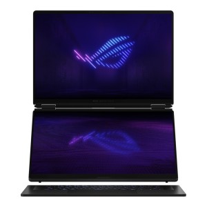 ASUS ROG Zephyrus Duo 16 GX651AX-U9322X Ultra 9 386H 2x16.0"3K Touch OLED 120Hz 1100nits AG 32GB LPDDR5X SSD2TB GeForce RTX 5090 24GB Cam1080p + IR 90WHrs W11Pro Aluminum Stellar Grey