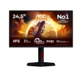 AOC G4 25G4KUR monitor komputerowy 62,2 cm (24.5") 1920 x 1080 px Full HD LED Czarny, Czerwony - 3047377