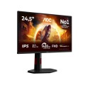 AOC G4 25G4KUR monitor komputerowy 62,2 cm (24.5") 1920 x 1080 px Full HD LED Czarny, Czerwony - 3047378