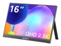 Arzopa Z1RC 16 monitor komputerowy 40,6 cm (16") 2560 x 1600 px 2.5K Czarny - 3047513