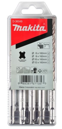 MAKITA ZESTAW WIERT.SDS+ 5szt. - 3047669