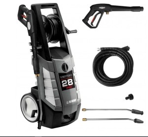LAVOR Vertigo 28 Pro podkładka ciśnieniowa Wyprostowany Prąd elektryczny 510 l/h 2800 W Czarny, Szary