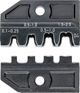 Knipex 97 49 04 akcesorium do zaciskania kabli Tłocznik do obciskania gniazda 4 szt.