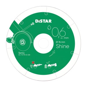 DISTAR TARCZA DIAMENTOWA SHINE  76 x 0,6 x 22,23mm