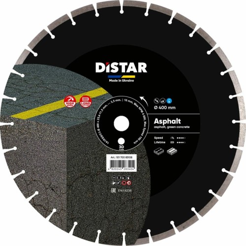 Distar tarcza diamentowa Asphalt 400 x 3,5/2,5 x 25,4 mm - 3054849