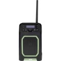 Imperial DABMAN OR 5 mobiele DAB+/FM buitenradio Przenośny Cyfrowy Czarny, Zielony - 2997894