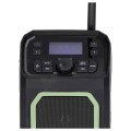 Imperial DABMAN OR 5 mobiele DAB+/FM buitenradio Przenośny Cyfrowy Czarny, Zielony - 2997896