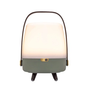 Kooduu Lite-up PLAY Mini Głośnik mono przenośny Zielony, Biały, Drewno 8 W