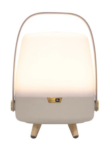 Kooduu Lite-up PLAY Mini Głośnik mono przenośny Piaskowy, Biały, Drewno 8 W - 3055113