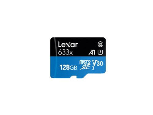 MEMORY MICRO SDXC 128GB UHS-I/W/ADAPTER LSDMI128BB633A LEXAR - 2670764