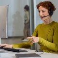 Słuchawki przewodowe HP Poly Mission 415 Monaural USB Wired Headset - 3058895
