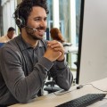 Słuchawki przewodowe HP Poly Mission 615 Monaural USB Wired Headset - 3055529