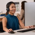 Słuchawki przewodowe HP Poly Mission 815 Monaural USB Wired Headset - 3048754