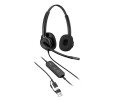 Słuchawki przewodowe HP Poly Mission 425 Stereo USB Wired Headset Classic - 3055551