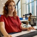 Słuchawki przewodowe HP Poly Mission 625 Stereo USB Wired Headset - 3058910
