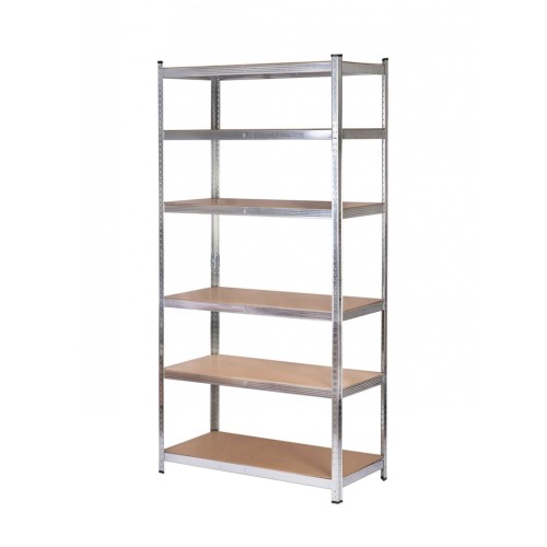 Regał AW 6 półek 225x90x50 nośność 300kg / 6,0mm - wciskany szybki montaż - 3059059