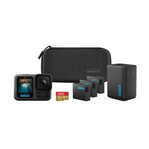 Kamera GoPro Hero 13 Power Bundle czarna 27,6MP 5.3K Ultra HD CMOS 25,4 / 1,9 mm (1 / 1.9") Wi-Fi 157 g