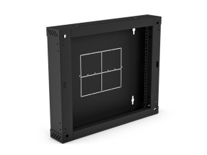Sekcja tylna (zawiasowa / uchylna) do szafek SW-12U-600-450-01-C, czarna 150mm ALANTEC