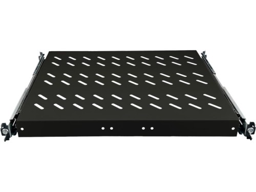 Półka wysuwana 19" 1U głęb. 570mm, kolor czarny, 4 punkty mocowania ALANTEC - 3059134