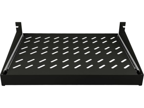 Półka wysuwana 19" 2U głęb. 350mm, kolor czarny, 4 punkty mocowania ALANTEC - 3059135