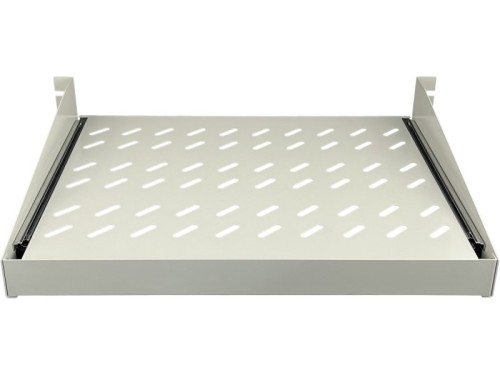 Półka wysuwana 19" 2U głęb. 350mm, kolor szary, 4 punkty mocowania ALANTEC - 3059136