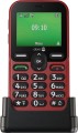 Doro Leva E10 6,1 cm (2.4") 118,9 g Czerwony Telefon dla seniora - 3049802
