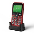Doro Leva E10 6,1 cm (2.4") 118,9 g Czerwony Telefon dla seniora - 3049809