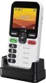 Doro Leva X10 6,1 cm (2.4") 117 g Czarny, Biały Telefon dla seniora - 3056433
