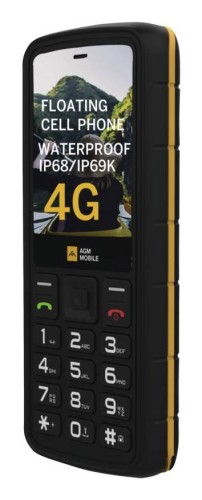 AGM M9F 4G Floating 6,1 cm (2.4") 131 g Czarny, Pomarańczowy Wytrzymały telefon - 3056439