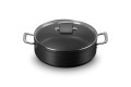 Le Creuset hartowany nieprzywierający Sauteuse ze szklaną pokrywką 28cm - 3059531