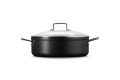 Le Creuset hartowany nieprzywierający Sauteuse ze szklaną pokrywką 28cm - 3059532