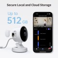 Aqara G100 Sześcian Kamera bezpieczeństwa IP Wewnętrz i na wolnym powietrzu 2304 x 1296 px Sufit / Ściana - 3059570