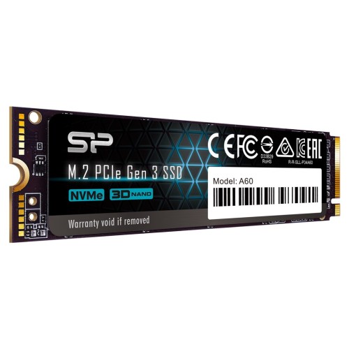 SSD Silicon Power A60 128GB M.2 PCIe NVMe Gen3x4 - 2973755
