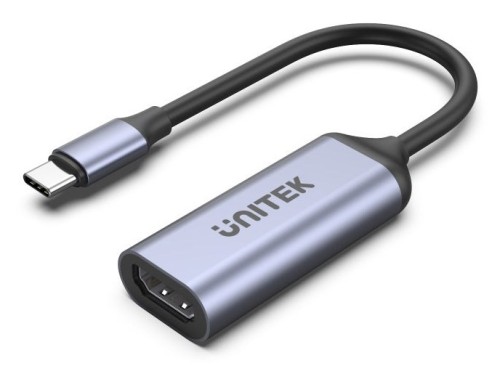 UNITEK V1416B adapter kablowy 0,15 m USB Type-C HDMI Szary - 3059679