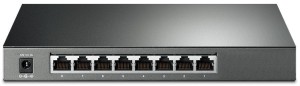 TP-Link Omada SG2008 przełącznik sieciowy Zarządzany L2/L2+ Gigabit Ethernet (10/100/1000) Czarny