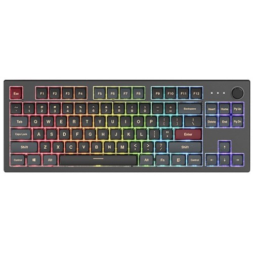 Klawiatura do gier Montech MKey TKL Darkness - GateronG Pro 2.0 Czerwona (US) - 3060027