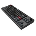 Klawiatura do gier Montech MKey TKL Darkness - GateronG Pro 2.0 Czerwona (US) - 3060033