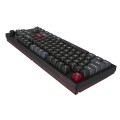 Klawiatura do gier Montech MKey TKL Darkness - GateronG Pro 2.0 Czerwona (US) - 3060032