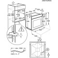 Piekarnik elektryczny Electrolux EOF6P76BZ SurroundCook 700 72 l | piroliza | termosonda | termoobieg | czarny - 3016540