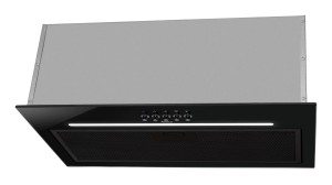 Okap do zabudowy AMICA OMP6255BG 60 cm | LED | czarny